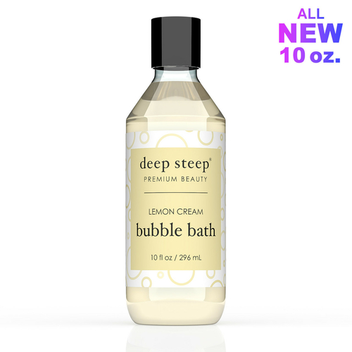 10oz Bubble Bath- Lemon Cream- Deep Steep