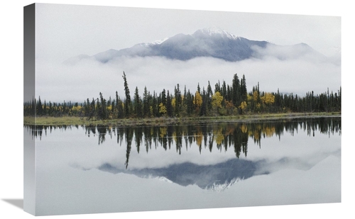 Global Gallery GCS-451871-1624-142 16 x 24 in. Alaska Range Reflected 