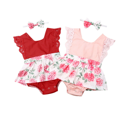Toddler Kids Baby Girls 0 3Y Summer Bodysuits