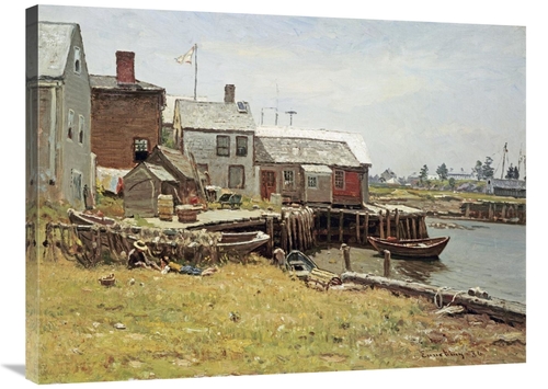 Global Gallery GCS-267963-36-142 36 in. Fishing Pier Art Print - John 