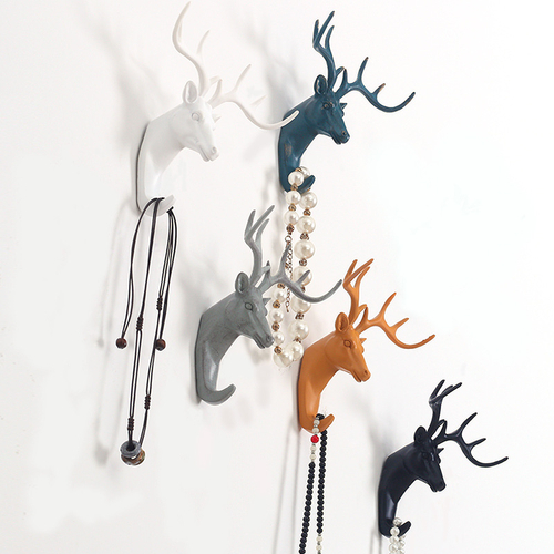 Resin Moose Head Hook