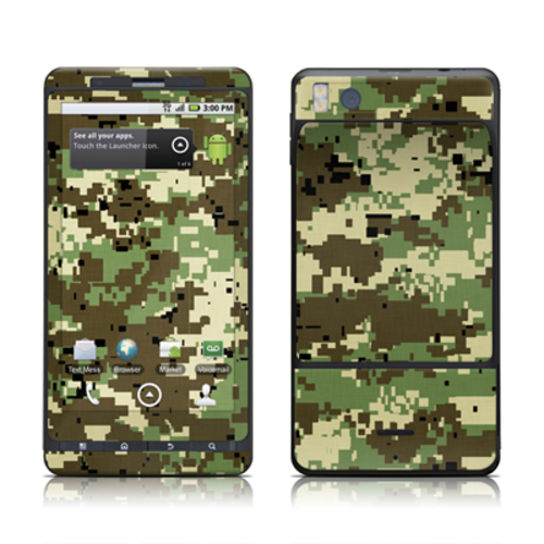 DecalGirl MDX2-DIGIWCAMO Motorola Droid X2 Skin - Digital Woodland Cam