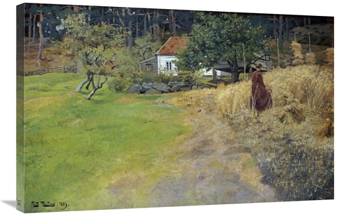 Global Gallery GCS-268579-36-142 36 in. Haymaking, Stord Art Print