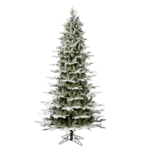 Vickerman K185045 4.5 ft. x 32 in. Flocked Kamas Fraser Slim Artificia