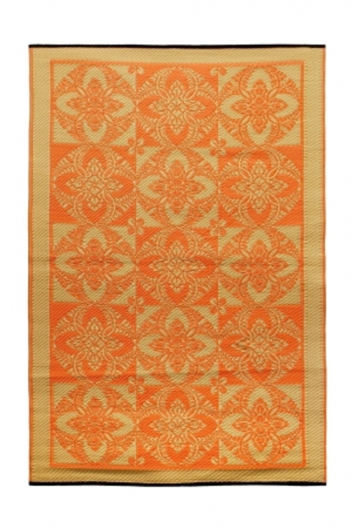 Achla K-143 Primrose 4 x 6 Floor Mat Saffron