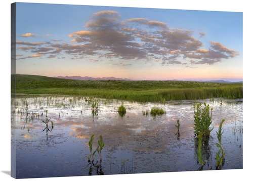 Global Gallery GCS-396935-3040-142 30 x 40 in. Reflection of Clouds in