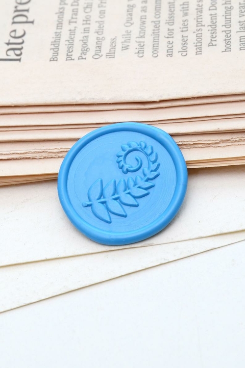 Fern Leaf Wax Seal Stamp/Wax seal Stamp Kit /Custom Sealing