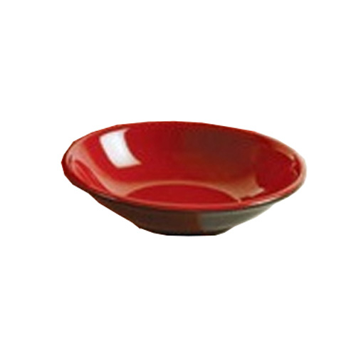 Yanco CR-1028 Black and Red Two-Tone Sauce Dish