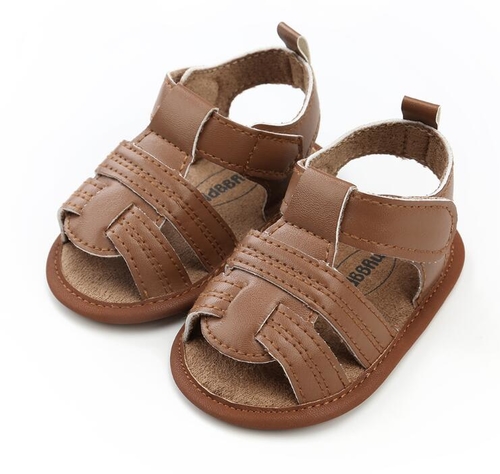 Fashion baby Summer Shoes PU leather Soft Beach