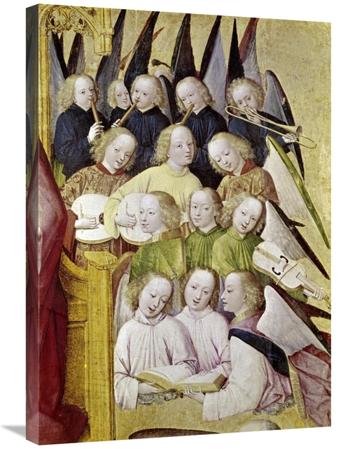 Global Gallery GCS-278432-30-142 30 in. Choir of Angels - Detail-Life 