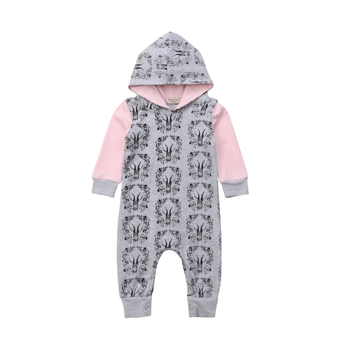 Newborn Baby Boys Girls Cotton Bunny Hooded