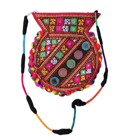 Multicolor Matka Women Sling Bag