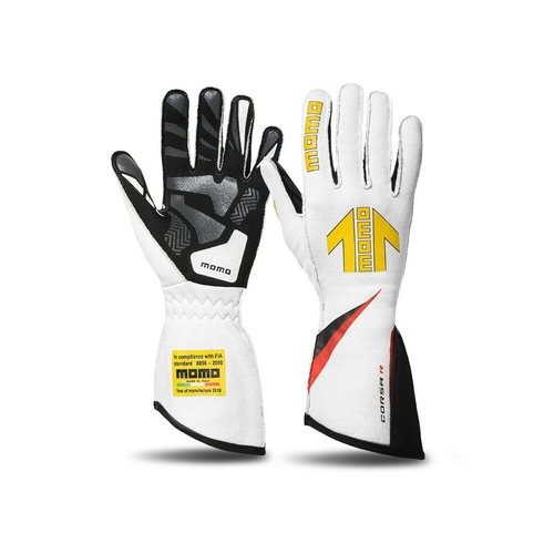 Gloves Momo CORSA R White 11