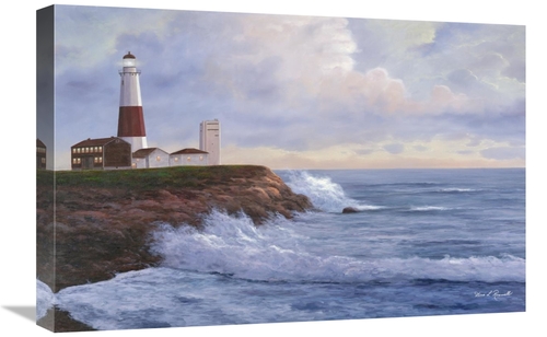 Global Gallery GCS-393939-1624-142 16 x 24 in. Montauk Lighthouse Art 