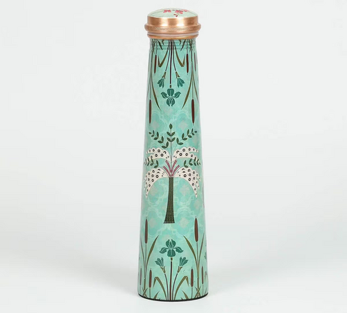 Mirroring Deer Garden Tapered Copper Bottle 800 mL