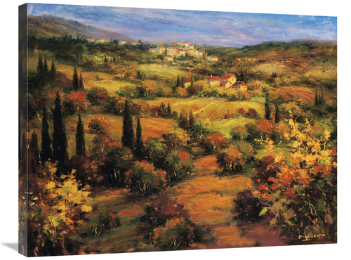 Global Gallery GCS-132446-2432-142 24 x 32 in. Umbria Panorama Art Pri