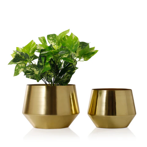 Oak Gold Set Planters (Pack of 2)