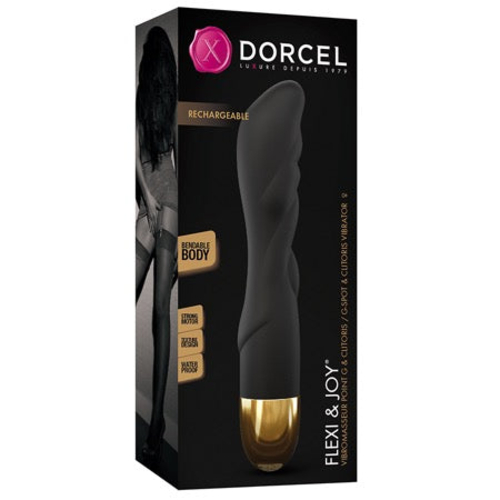 Dorcel Flexi & Joy Bendable Silicone G-Spot and Clitoris Vibrator