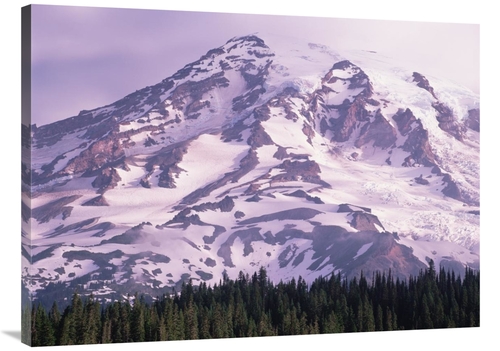 Global Gallery GCS-452008-3040-142 30 x 40 in. Mt Rainier, Mt Rain