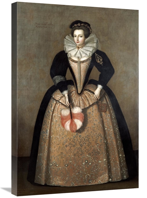 Global Gallery GCS-266286-30-142 30 in. Elizabeth Sydenham, Lady D