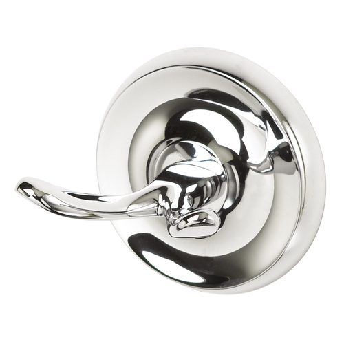 OakBrook 4879029 2 in. Small Chrome Double Hook - 30 lbs, Zinc