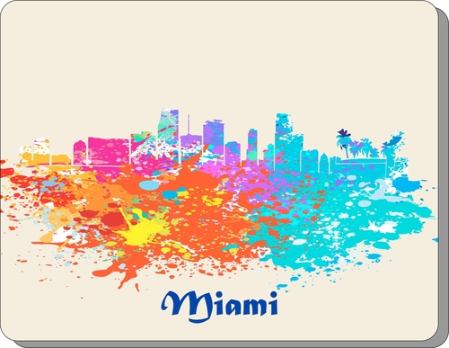 City of Miami Mouse Pad