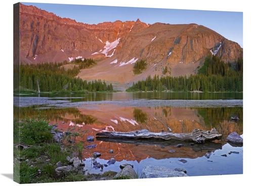 Global Gallery GCS-396543-2432-142 24 x 32 in. Palmyra Peak Reflected 