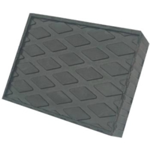 LP615 6.5 x 4.75 x 1.5 in. Solid Molded Rubber Block Pad