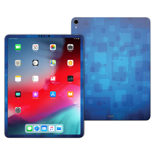 MightySkins APIPP1118-Blue Retro Skin for Apple iPad Pro 11 in. 2018 -