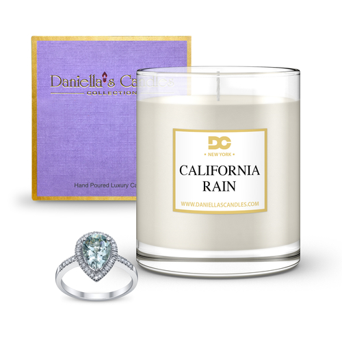 California Rain Jewelry Scented Candle