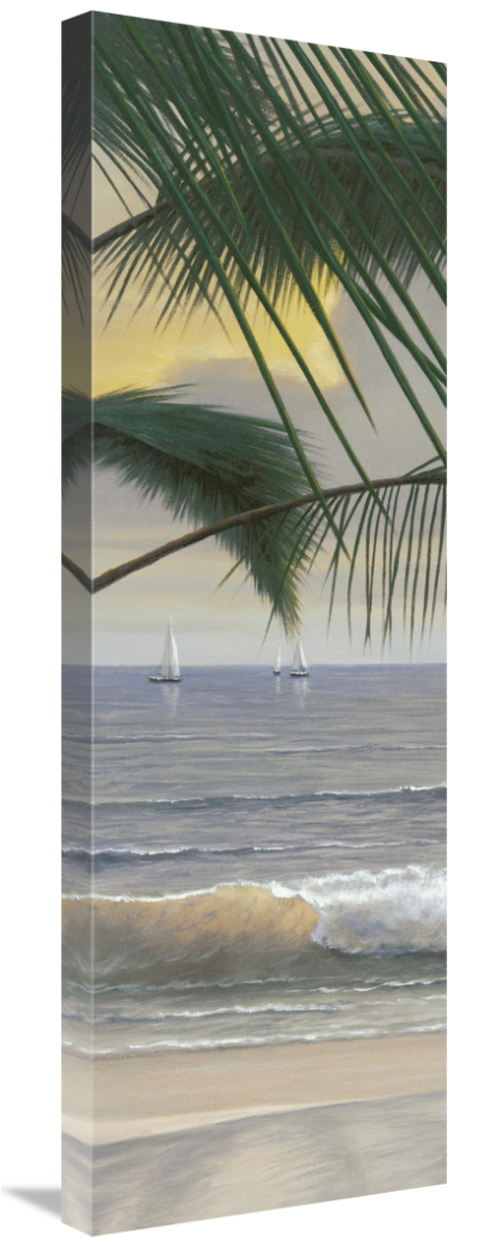 Global Gallery GCS-127845-1236-142 12 x 36 in. Paradiso Panel I Art Pr