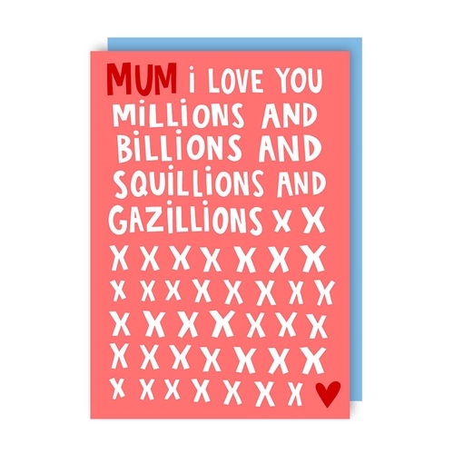 Gazillions Cute Mother's Day Card (Pack of 6)