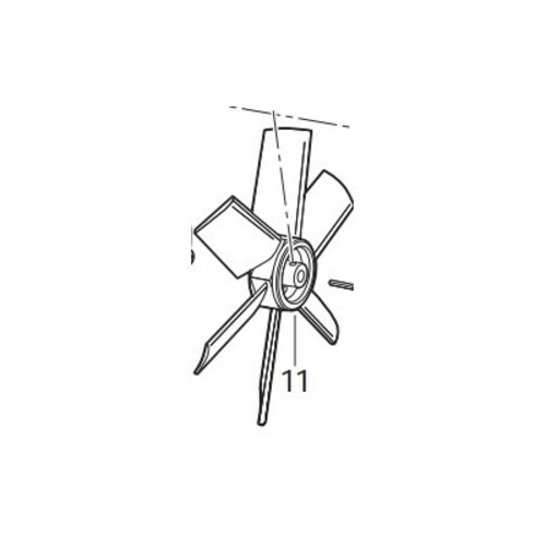 Allegro Industries 9515-14EX 6 Blade Exhaust Fan