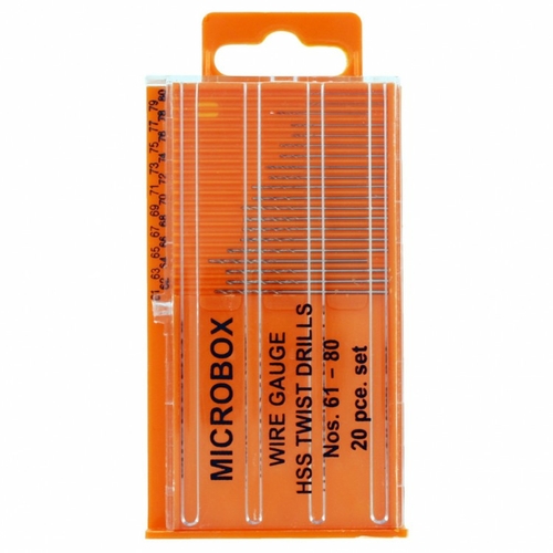 Acrylicos Vallejo VJP01002 61-80 mm Drill Set - Pack of 20