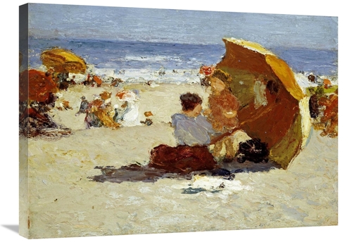 Global Gallery GCS-268401-30-142 30 in. Late Afternoon, Coney Isla