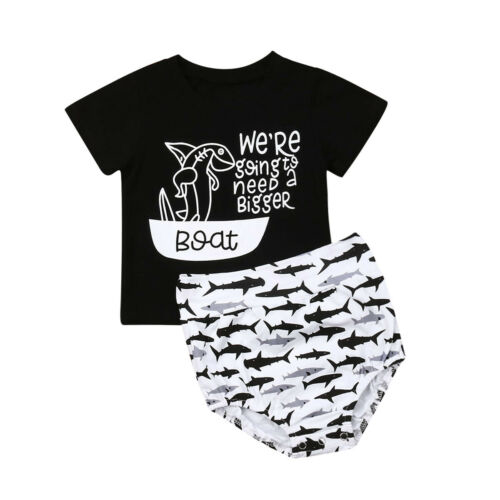 Newborn Infant Baby Girl Clothes Short Sleeve Top