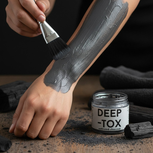 Deeptox Activated Charcoal Facial Mask