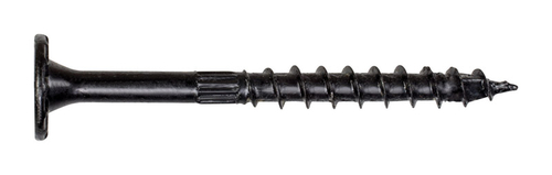 Simpson Strong-Tie 5005069 3.5 in. Washer Wood Screw, Black - Pack