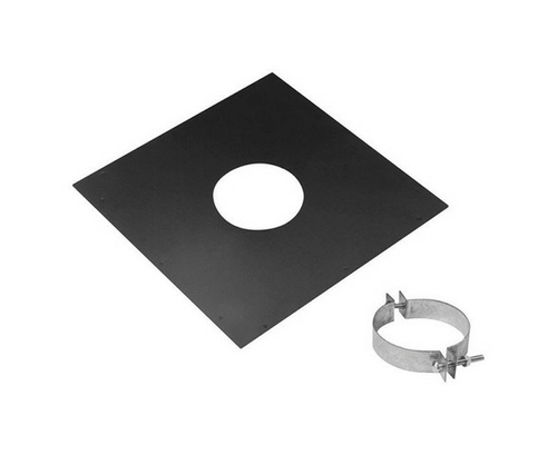 Duravent 3PVL-FSR 3 in. Pellet Vent Ceiling Support Firestop Spacer - 