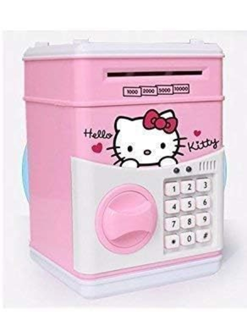 Electronic Kids Computer Keypad Piggy Bank ATM/ Money Safe For Kids
