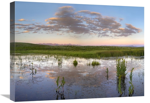 Global Gallery GCS-396935-1824-142 18 x 24 in. Reflection of Clouds in