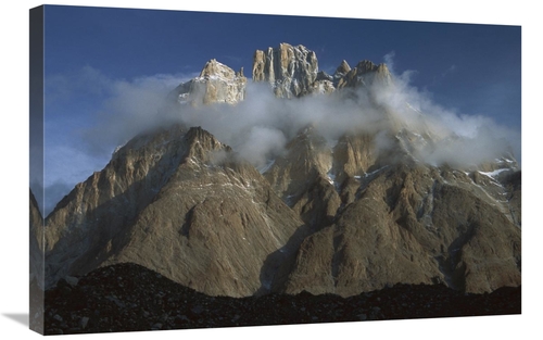 Global Gallery GCS-453437-2030-142 20 x 30 in. Cathedral Peaks At Dawn