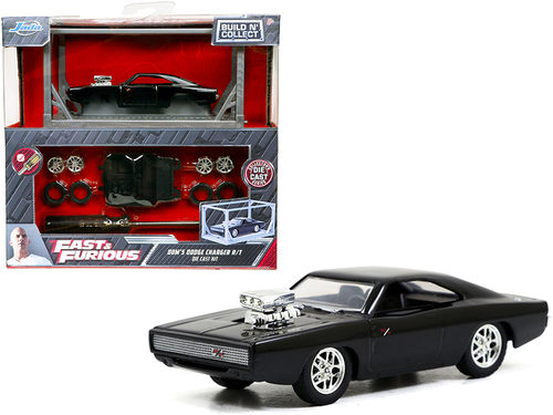 Model Kit Dom\'s Dodge Charger R/T Black \Fast & Furious\" Movie