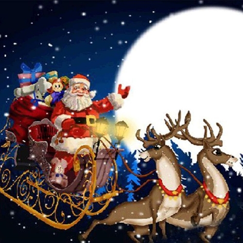 Chirsmas Diy5d Diamond Painting Cross Stitch