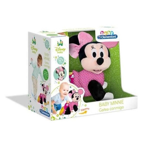 Soft toy with sounds Baby Mininie Minnie Mouse   (32 x 32 x 14,5 cm)