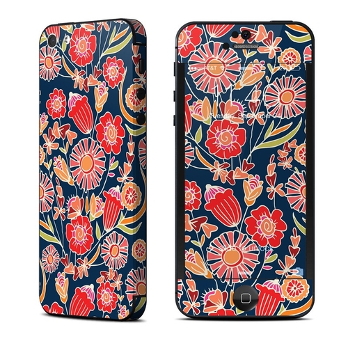 DecalGirl AIP5-WILDFLWR Apple iPhone 5 Skin - Wild Flower