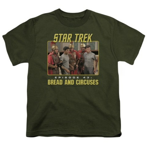 Trevco St Original-Episode 43 - Short Sleeve Youth 18-1 Tee - Military