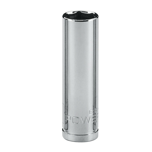 Powerbuilt 1/2in Drive 6 Pt. Metric Deep Socket 16mm - 642210