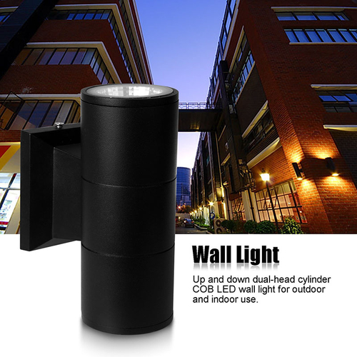 6W COB LED Wall Lamp Warm White Waterproof IP65