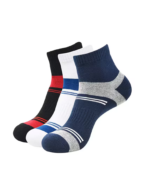 men pack of 3 printed sock